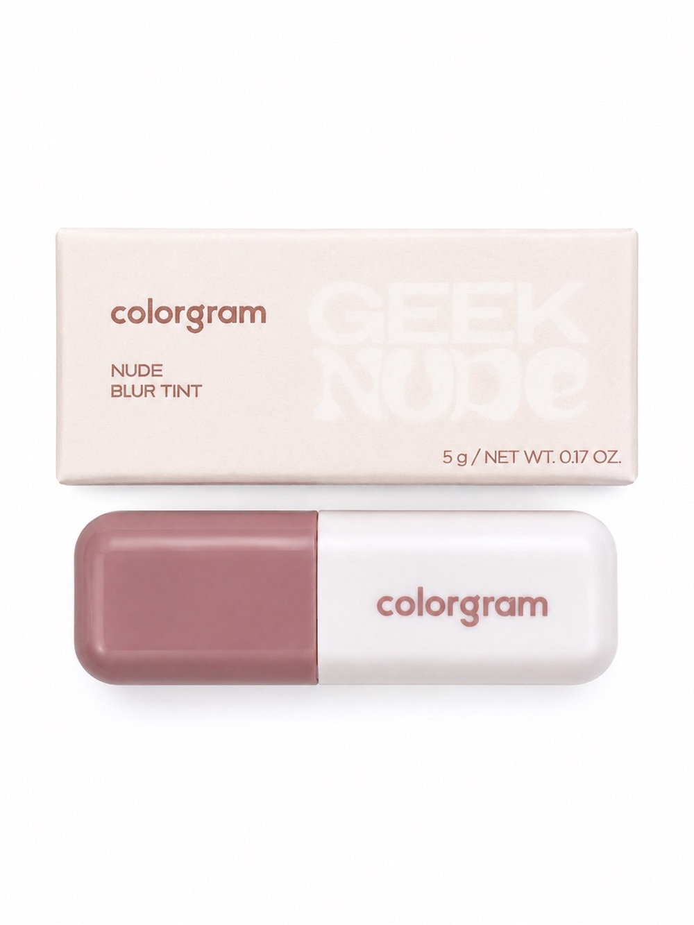 Colorgram Nude Blur Tint 03 Lovely Fig Korean Lip Tint 5g Soft Matte New